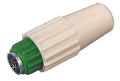 Connecteur antenne IEC femelle 9.00mm vert