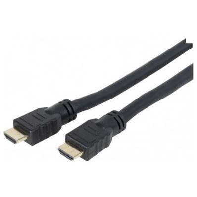 Cordon HDMI 2.0 Highspeed Ethernet M/M noir - 10m