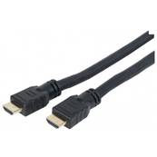 Cordon HDMI 2.0 Highspeed Ethernet M/M noir - 10m