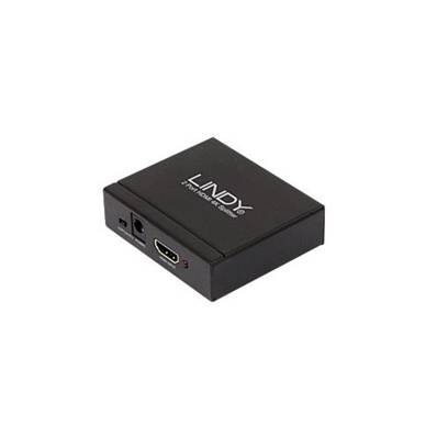Lindy - Distributeur HDMI 1.4 - 1x 2 ports, 4k 2160p30 3D