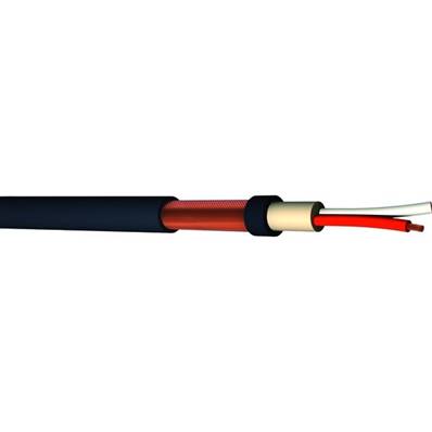 FMR240 Câble micro 2x0.40mm² cuivre rouge OFC PVC noir Ø 6,70mm