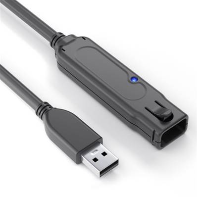 Câble d'extension USB 3.1 (Gen.1) actif - Noir - 5m