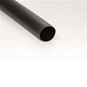Gaine thermo rétractable noire à paroi adhésive 24/8 mm  long 1.22 m