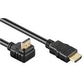 Cordon HDMI 1.4 droit/coudé  M/M- 3.0 m