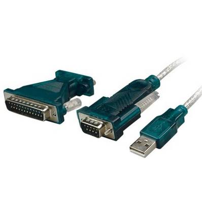 Cordon adaptateur USB2.0 A mâle vers DB9 RS232- 1.20m