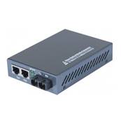 Convertisseur fibre optique SC 100FX - 2 ports RJ45 10/100 Ethernet