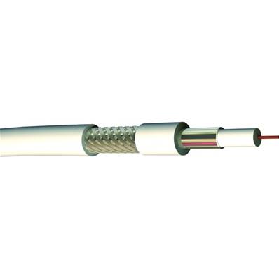 19VATCAPH Câble antenne coaxial 19dB class B PVC blanc Ø 6,80mm