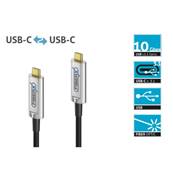 Cordon fibre optique Fibre USB-C vers USB-C AOC -30 m