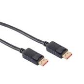 Cordon DisplayPort 1.4 M/M actif noir AWG28 8K 32.4Gbits/s - 10m