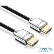 Câble HDMI 4K ultra-plat avec canal Ethernet - 0,50 m