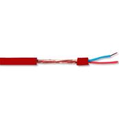 Câble micro souple 2x0.22mm² PVC rouge Ø 6,15mm (bobine 100m)