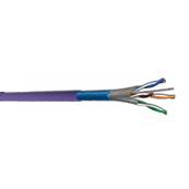 F5554SH Câble rigide cat.6a 4P F/FTP 100 Ohms 555MHz LSZH violet