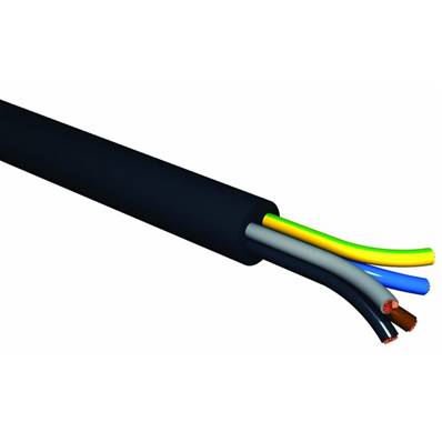 HO7RNF2X1.5 Câble souple 2x1.5mm² élastomère noir Ø 8,5/11,0mm