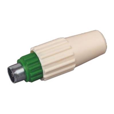 Connecteur antenne IEC mâle 9.00mm vert