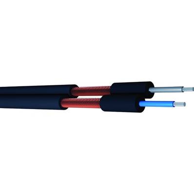 DUAL22 Câble audio asymétrique analogique 2x0.22mm² PVC noir