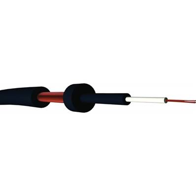 COBRA Câble instrument asymétrique 1x0.22mm² PVC noir Ø 6,00mm