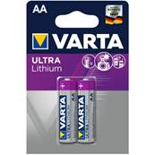 Pile lithium Varta FR06/AA 1.5V - blister de 2