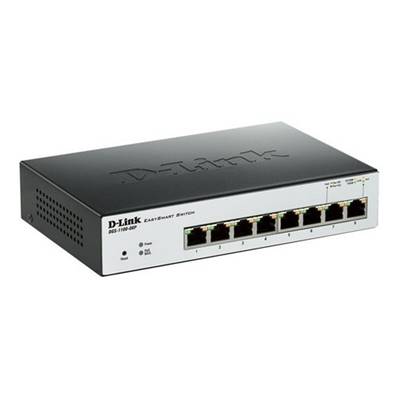 D-Link Switch DGS-1100-08P- 8 x 10/100/1000 (PoE)-72W