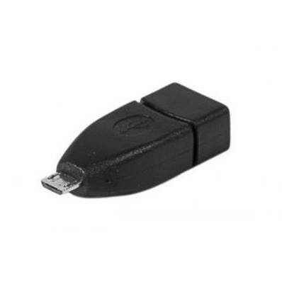Adaptateur monobloc USB 2.0 type A F vers micro USB B M