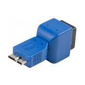 Adaptateur monobloc USB 3.0 SuperSpeed type B F vers micro USB3 M