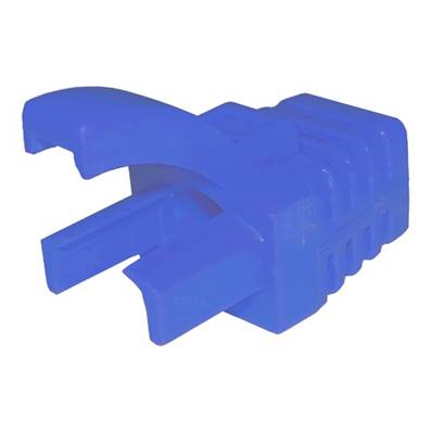 Manchon Snagless pour RJ45 6mm (x100) - bleu