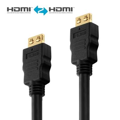 Cordon HDMI 2.0 4K sans halogène avec canal Ethernet - 10m