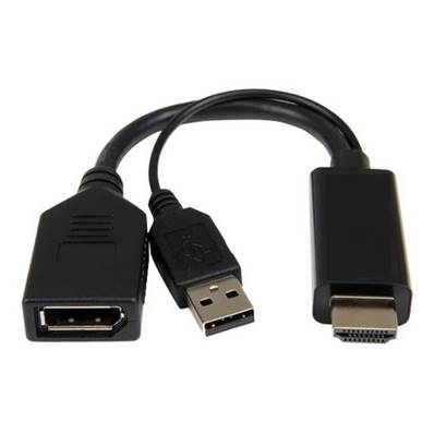 Adaptateur HDMI mâle /DisplayPort 1.2 Femelle Ultra HD 4K - 0.15 m