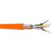 UC400S27 Câble souple cat.6 4P U/FTP 100 Ohms 400MHz LSZH orange