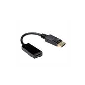 Convertisseur DisplayPort 1.2 2K vers HDMI A femelle noir - 0.15m
