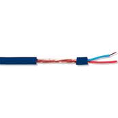 Câble micro souple 2x0.22mm² PVC bleu Ø 6,15mm (bobine 100m)