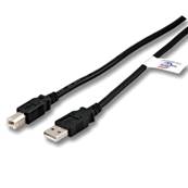 Cordon USB 2.0 Highspeed type A vers B M/M - 0.5m 