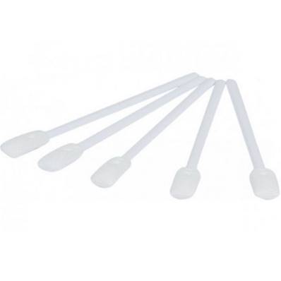 Sachet de 25 spatules en mousse avec tige réservoir de liquide