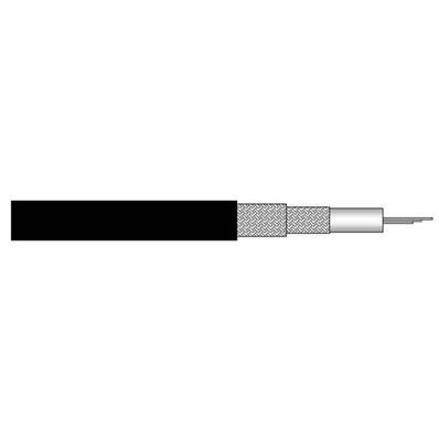 1.0L/4.8 DZ Câble coaxial DRAKA FLEX75 Ohms 43m à 12Gb/s PVC noir Ø7m