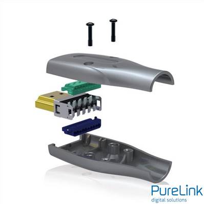 Connecteur complet HDMI mâle PureID à compression
