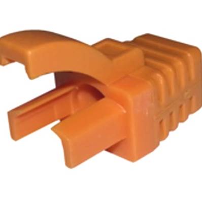 Manchon Snagless pour RJ45 6mm (x100) - orange