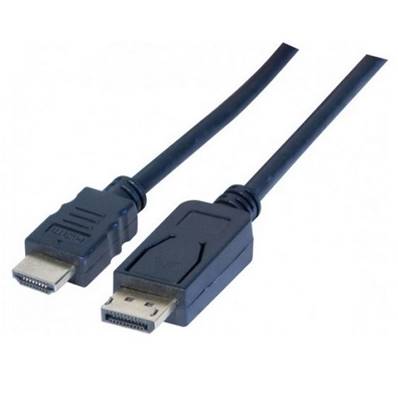 Cordon DisplayPort 1.2 vers HDMI 1.4 M/M noir - 3m