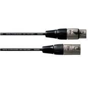 Cordon DMX 1 paire 0.22mm² XLR 3 pts M/F REAN - 3m