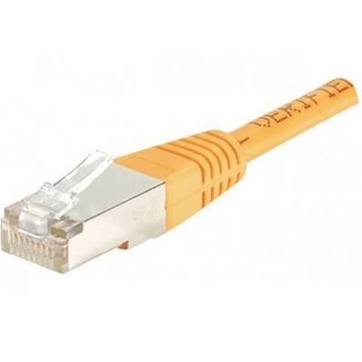 Cordon RJ45 cat.6 F/UTP 250 MHz orange 30m