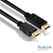 Cordon DisplayPort / HDMI souple - AWG28 -(1920x1200) -1m