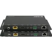 HBT-B100 -Kit extendeur HDBaseT HDMI 2.0 4K/UHD, LAN, RS232 et PoE 