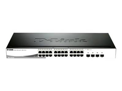 D-LINK DGS-1210-24P - 24 ports Gigabit PoE 193W