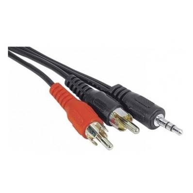 Cordon éco Jack 3.5mm stéréo vers 2 RCA M/M - 1.50m