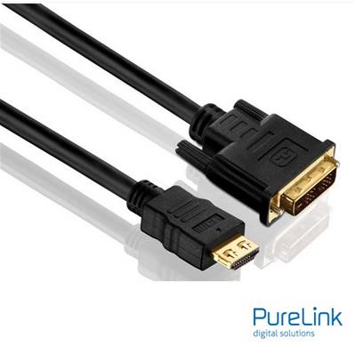 Cordon HDMI /DVI-D (18+1) M/M souple- AWG24 -(1920x1200) - 15m