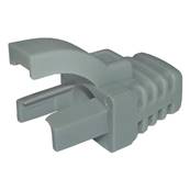 Manchon Snagless pour RJ45 6mm (x100) - gris