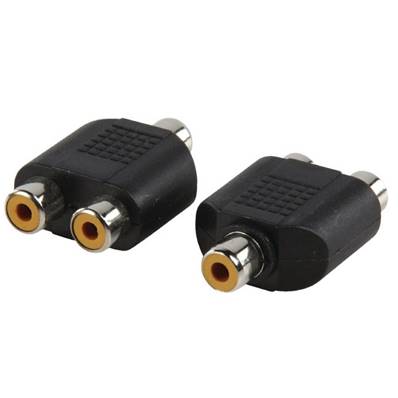 Adaptateur RCA femelle/2xRCA femelle