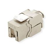 Embase RJ45 Keystone cat6A STP AWG 22/24 souple/rigide diam 5 à 8.5mm