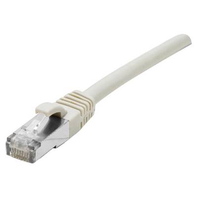 Cordon RJ45 cat.6a S/FTP 500 MHz LSOH snagless gris 1.50m