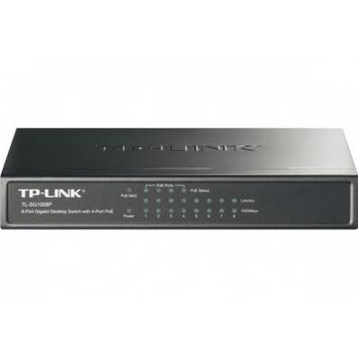 TP-Link TL-SG1008P - Switch - 8 ports 10/100/1000 RJ45 dont 4 PoE