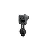 NE8FDIS-TOP Embase RJ45/IDC Cat6, noire, IP65