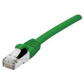 Cordon RJ45 cat.6a S/FTP 500 MHz LSOH snagless vert 2m